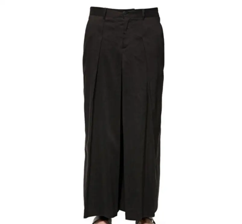 27--40 HOT / Sping Male New Personalized custom large size Stereo Pleated Skirt Level Leisure Nine Minutes Of Pants | Мужская одежда