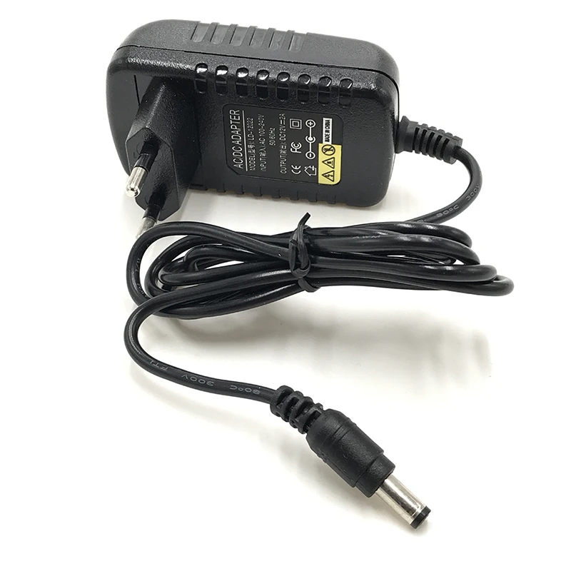 12 В 2A AC 100 В-240 адаптер конвертер DC Питание ЕС/США Plug для видеонаблюдения Камера |