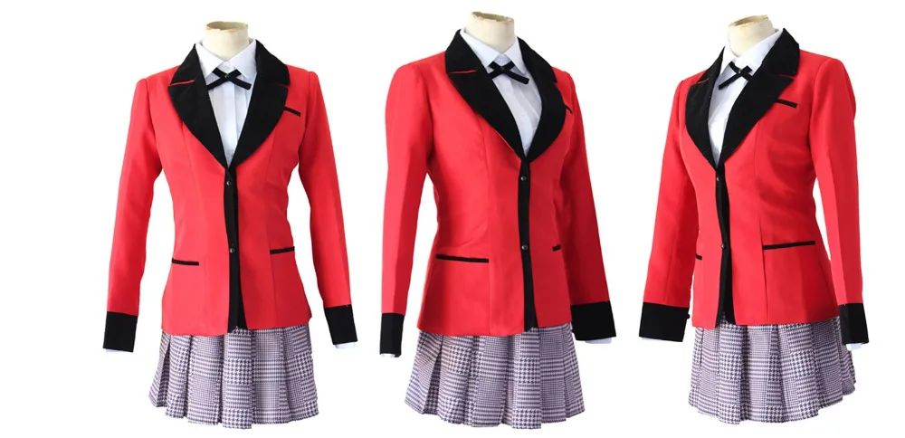 

Kakegurui Cosplay Costume Jabami Yumeko Cosplay Kakegurui Cosplay Costume +Track