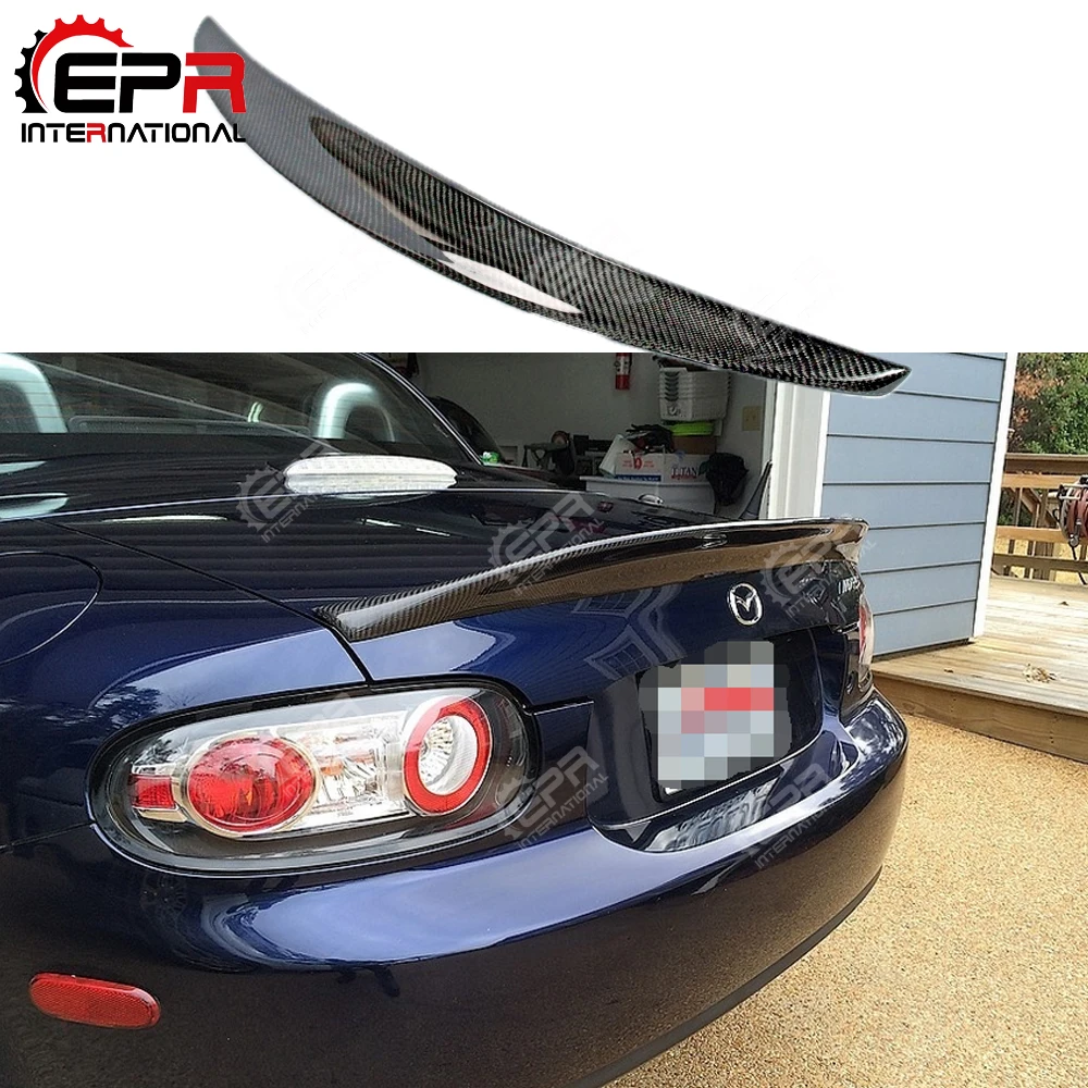 Tipo Di Auto-Styling Epa 3 In Fibra Di Carbonio Spoiler Posteriore (Prht Hard Top Solo) Tronco Splitter Ala Per Mazda Mx5 Nc Ncec Miata Roadster