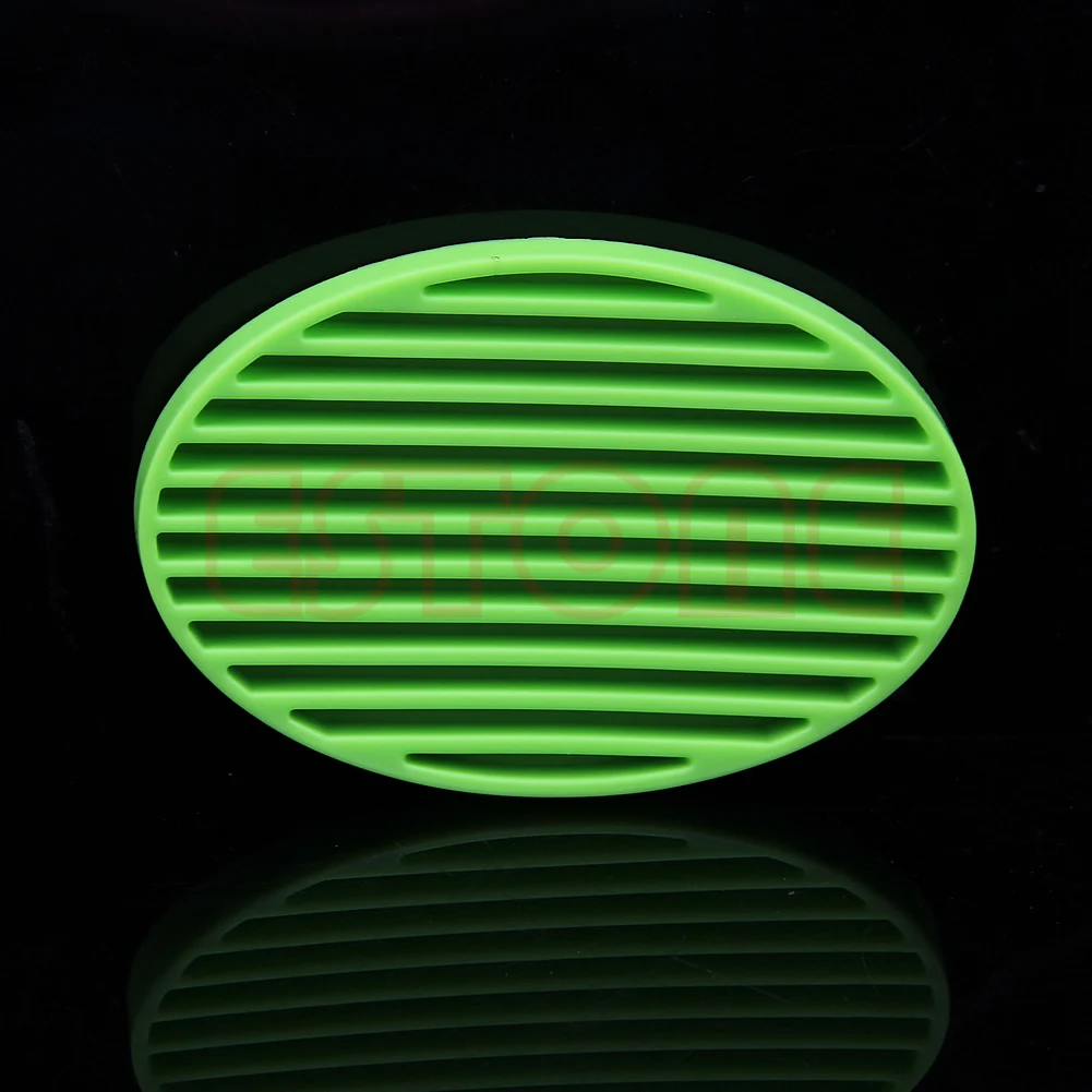 

Fashion Silicone Flexible Soap Dish Plate Bathroom Soap Holder Hot