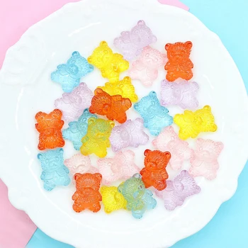 

Happy Monkey Addition Slime Supplies Toys Cute Charms Bear Beads Accessories DIY Kit Filler For Fluffy Clear Crystal Slime Gift