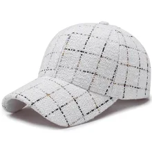 Бейсболка в ретро стиле с ромбовидной решеткой для мужчин и женщин, черно-белая бейсболка, винтажная клетчатая туристическая уличная Кепка для папы
