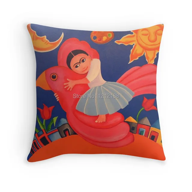Free Shipping Frida's Flight Decorative Pillow Case 40 40 40 40 Inch Fascinating 24 Inch Decorative Pillow Covers Free Shipping Frida's Flight Decorative Pillow Case 40 40 40 40 Inch Fascinating 24 Inch Decorative Pillow Covers