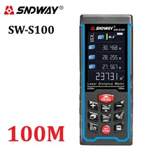 SNDWAY Digital Laser rangefinder Color display Rechargeabel 100M-70M-50M Laser Range Finder distance meter free shipping