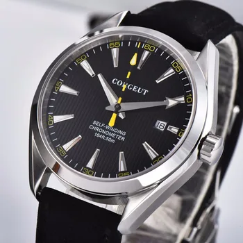 

2019 corgeut watch men Automatic Luminous clock men calendar luxury waterproof male Mechanical watch top brand relogio masculino