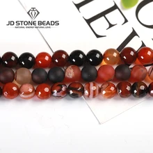 Бусины из коричневого агата матовые янтарные полосы оникс мечта Кофе Агат Граненые Бусины полуфабрикаты ручной работы аксессуары для изготовления ювелирных изделий