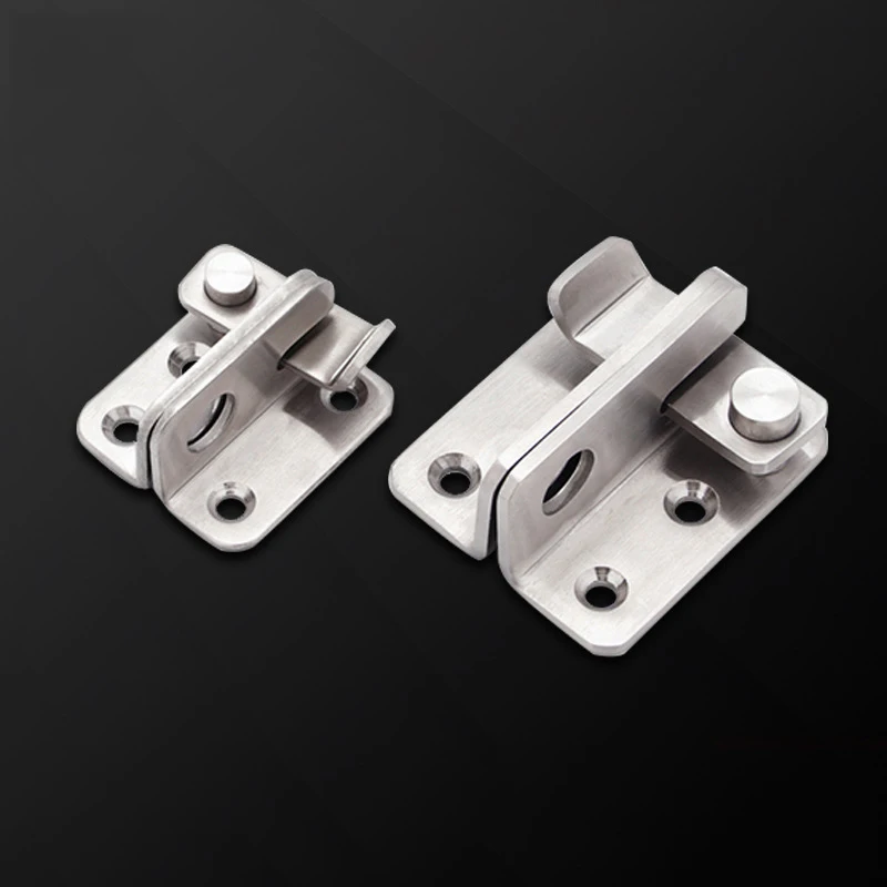 

Stainless Steel Hardware Locks Buckle/hook Lock/bolt,For Sliding Door,Mini But Strong,Surface Mounting
