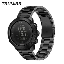 TRUMiRR ремешок из нержавеющей стали для Suunto 9/Ambit 3 вертикальный/Спартанский спортивный наручный HR часы ремешок быстросъемный Ремешок Браслет