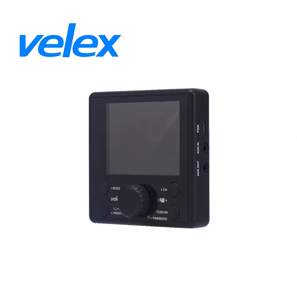 

Car DAB+ receiver adaptor with Bluetooth FM transmitter 3 inch TFT display 3m active Antenna included