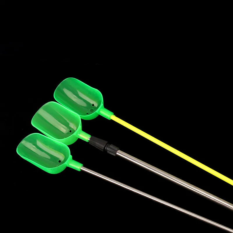 

Adjustable Baiting Throwing Spoon Stainless Steel Trout Bait Spoon Casting Scoop Carp Fishing Fish Bait Tackle Tool Equipment