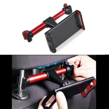

Universal Car Rear Pillow Support Car Phone Holder 360 Degree Rotation Adjustable Back Seat Stand For Mobile Phone iPad Tablet