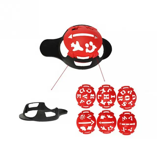 universal prevalent 6 in 1 golf ball line liner marker template
