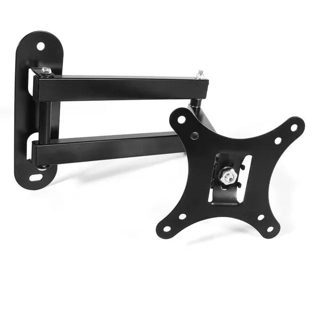 VBESTLIFE Tilting Panel TV Wall Mount 10-26 LCD LED TV PC Monitor Wall Mount Bracket Corner Tilt Swivel Holder Free Shipping New