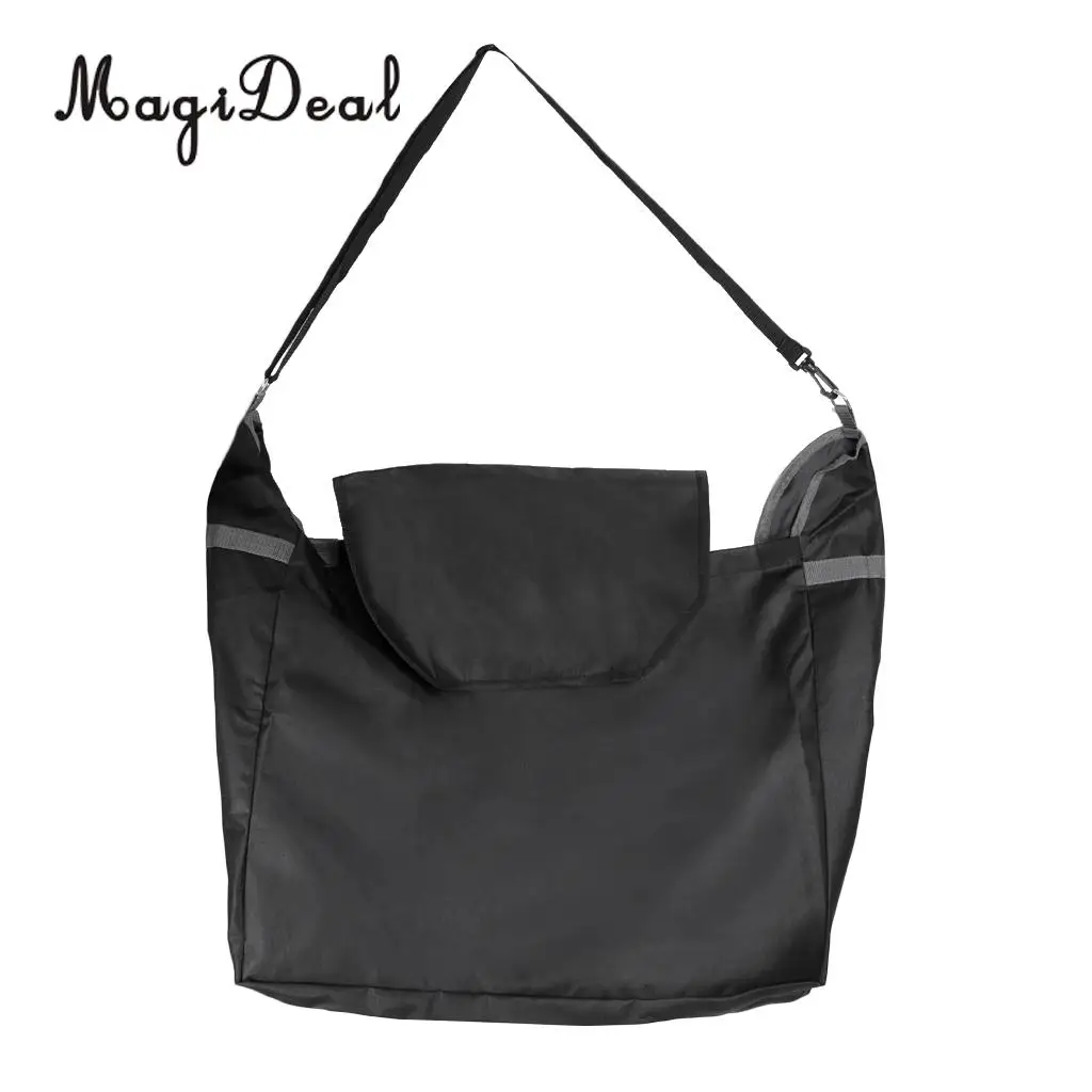MagiDeal Slow Feed Hay Net Bag with Adjustable Carry Strap for Horses