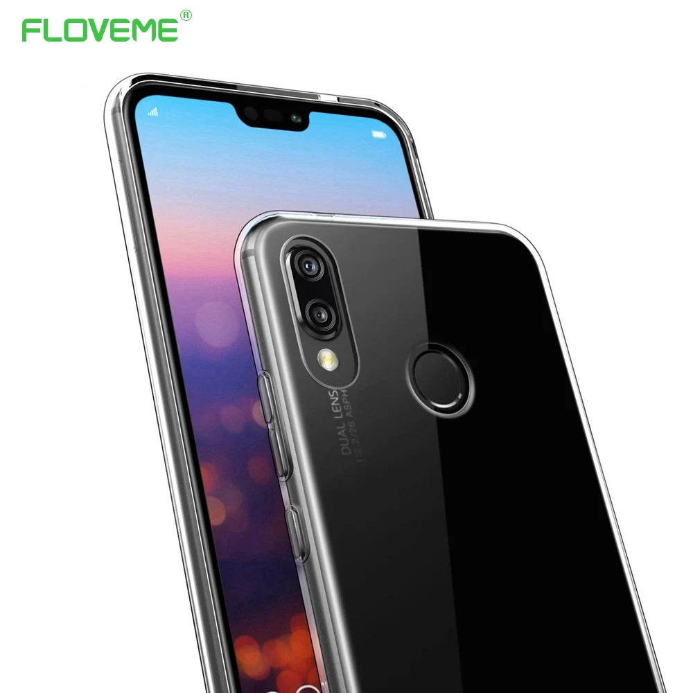 

FLOVEME Case For Huawei P20 P10 P9 P8 Lite P10 Plus Transparent HD Phone Cases For Huawei Honor 9 9 Lite 4X 6X Soft TPU Cover