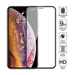 3D защитное стекло на iphone X XR полное покрытие экрана протектор на iphone xs макс. закаленное стекло на iphone e iphone x iphone X iphone x