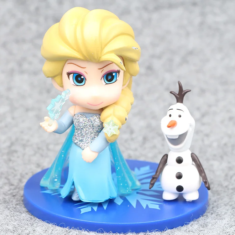 Disney Toys 3pcs/Lot 5-9cm Q Vesion Frozen Princess Elsa And Olaf Cartoon Anime Action Figure Doll Kids Toys Birthday Gift Disney Toys 3pcs/Lot 5-9cm Q Vesion Frozen Princess Elsa And Olaf Cartoon Anime Action Figure Doll Kids Toys Birthday Gift