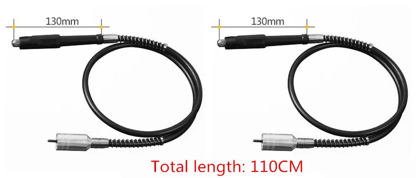 106 см вращающийся инструмент гибкий вал Подходит для шлифовального станка гравер Мини электрическая дрель полировальный станок Инструменты Dremel аксессуары