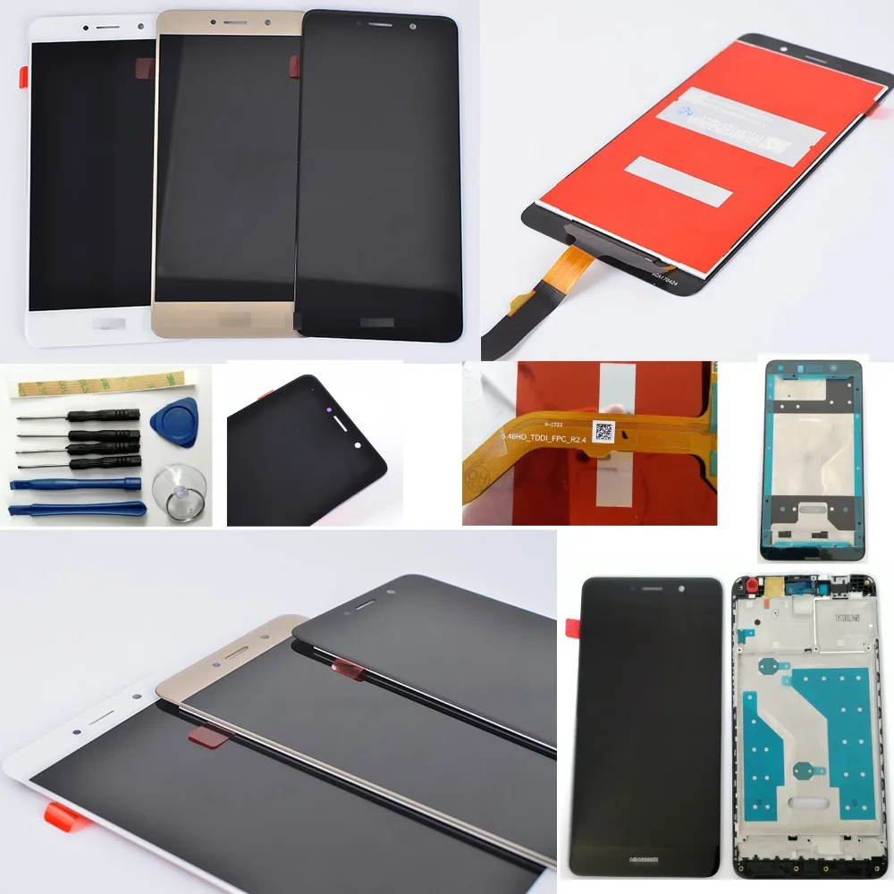Shyueda 100% новый IPS + рамка для Huawei Ascend XT2 / Nova Lite TRT-LX1 LX2 LX3 AL00 L21 L01 ЖК-дисплей сенсорный