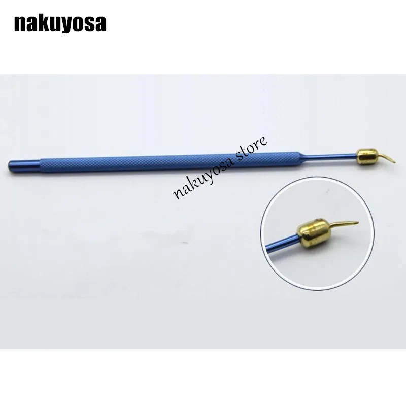 

1pcs Titanium alloy Medical Ophthalmic Microsurgical instruments hemostat hemostat ball cautery