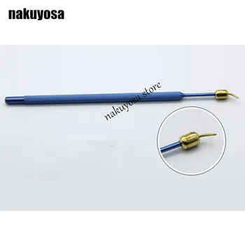 

1pcs Titanium alloy Medical Ophthalmic Microsurgical instruments hemostat hemostat ball cautery