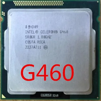 Процессор Intel Celeron G460(1,5 M/Кэш, 1,80 ГГц) одноядерный LGA1155 G460 Настольный Процессор 35 Вт