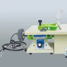 Третий поколение многофункциональной Нефритовой мини-настольной пилы, многофункциональная машина для нарезания резьбы, шлифовальная полировальная машина