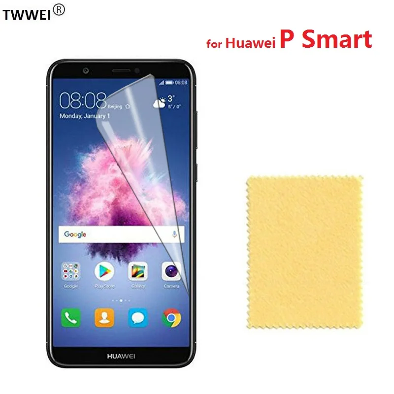 

Glossy Clear LCD Screen Protector for Huawei P Smart Protective Film on for Huawei P Smart 2019 Screen Protector Film Foil