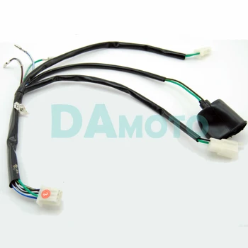 

Wiring Harness Loom For CRF 50 70 110 KLX TTR Kick Start Pit Dirt Bike 125 140cc