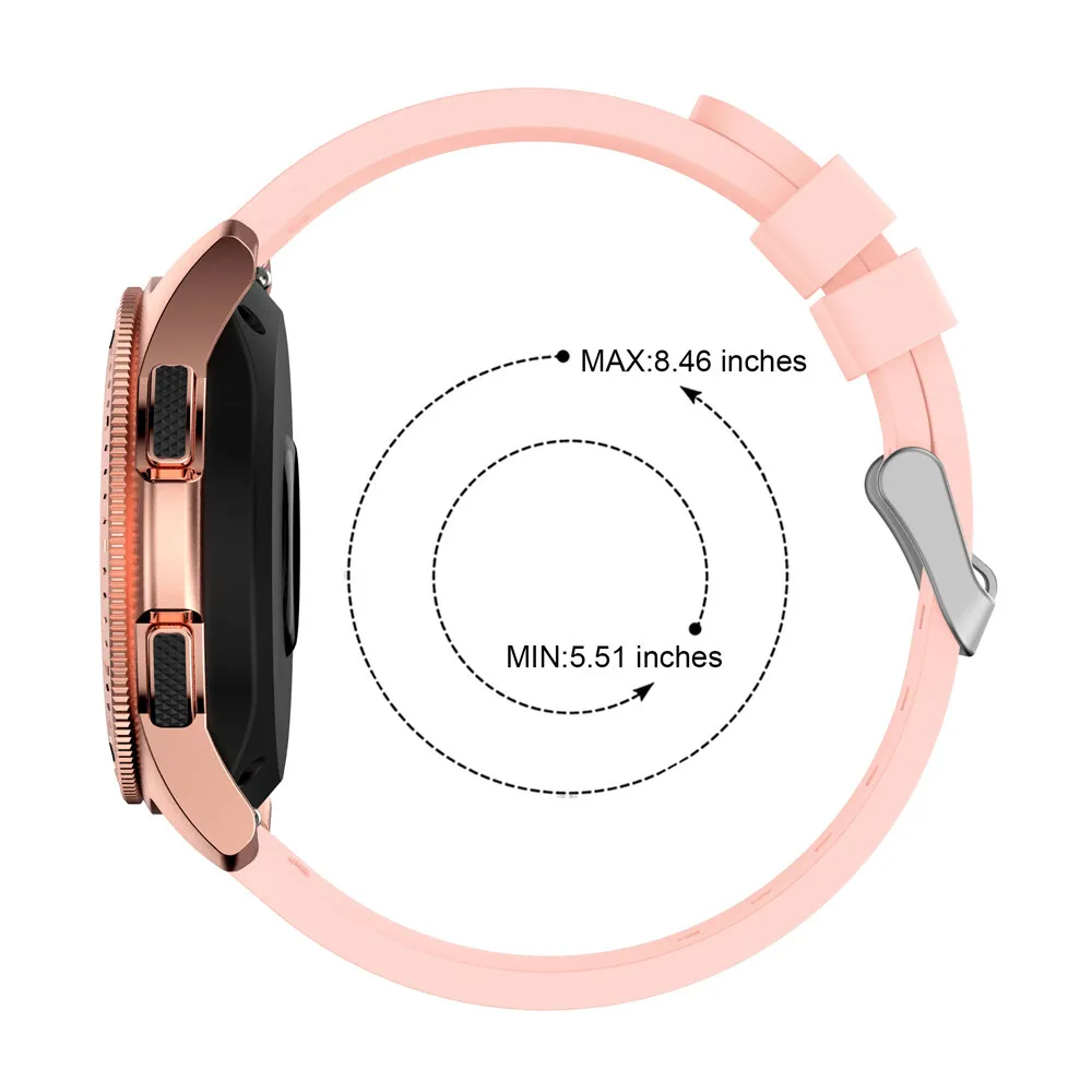 Мягкий силиконовый сменный ремешок для наручных часов ремешок для samsung Galaxy Watch 42 мм SmartWatch Watachband Спортивные товары Аксессуары 3