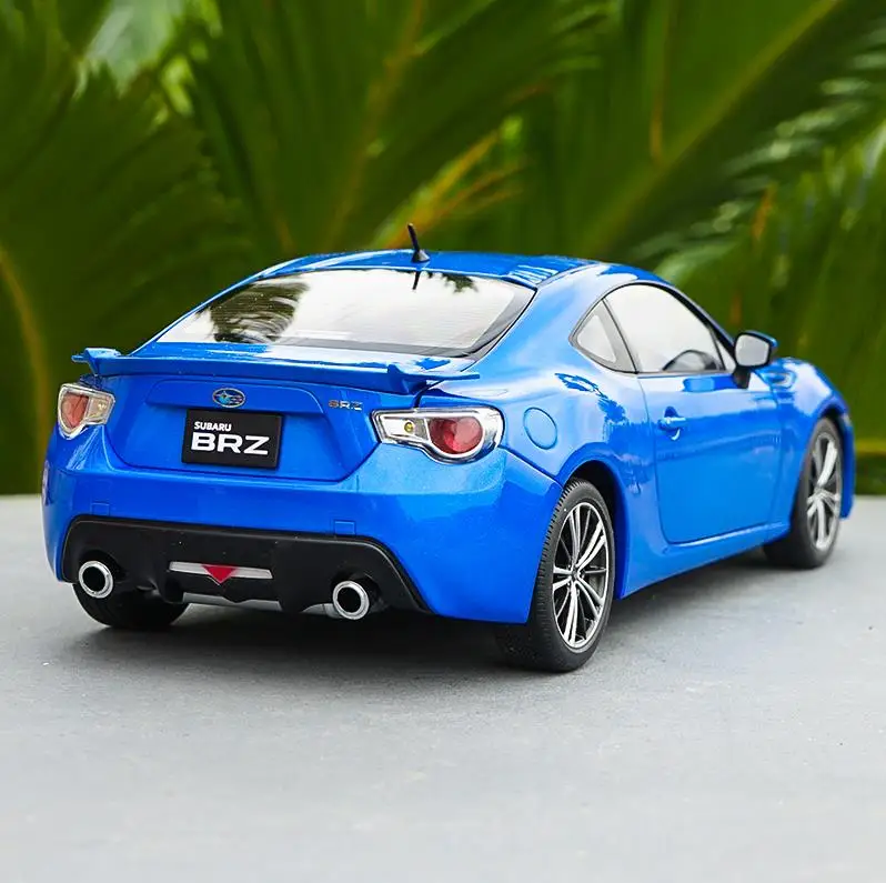 1:18 передовая модель автомобиля из сплава, SUBARU BRZ GT86, литая металлическая модель игрушечного автомобиля, коллекция подарков