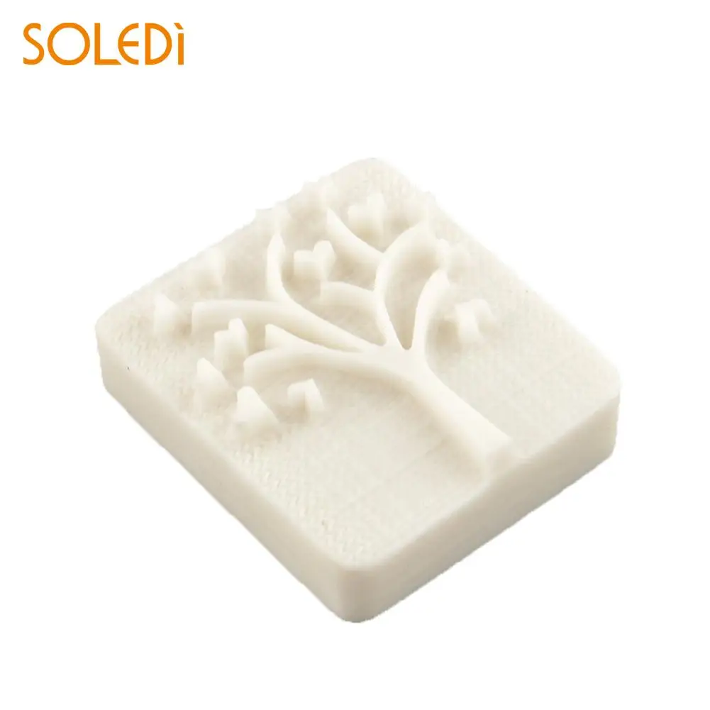 

Heart Love Tree Handmade Yellow Resin Soap Stamp Soap Mold Mould Craft Gift