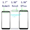 Note 5 Tactile d'affichage Avant de L'écran Tactile En Verre Panneau Note 5 Pro 5 Plus Xiaomi Redmi 5 Digitizer Lentille Note5 capteur tactile 5 Plus ► Photo 2/6