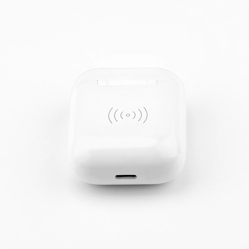 Для airpods зарядное устройство для Apple Airpods 1 беспроводной зарядный чехол приемник неоригинальный Airpods Беспроводная зарядка коробка