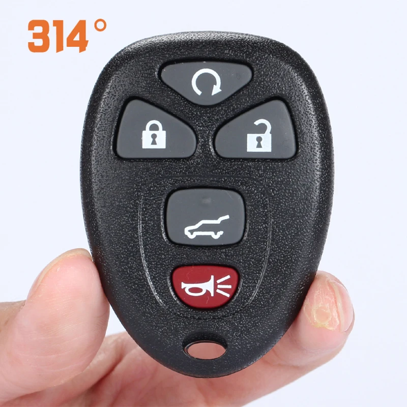

5 Button Car Key Remote Control Folding Key Shell Replacement Key Housing Suit For Buick Encore Unlock Car Search Accessories