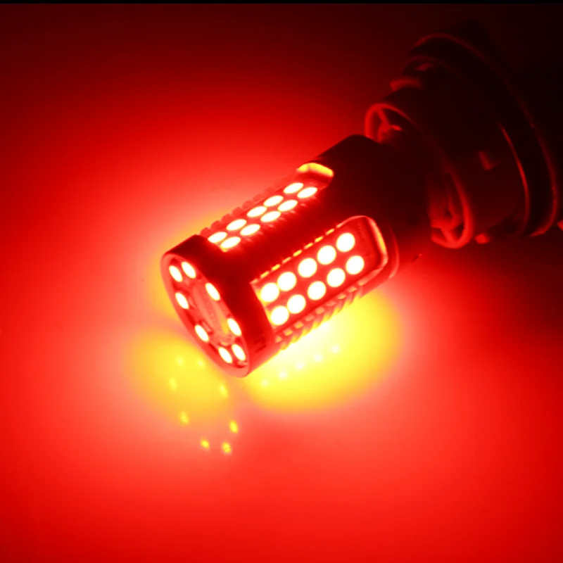 IJDM No Hyper Flash Red 3156 LED canbus без ошибок 7440 T20 1156 P21W светодиодный ные лампы для