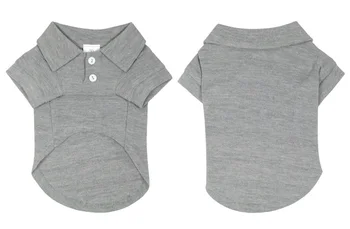 

New arrival dogs cats fashion casual polo shirt doggy vest clothes puppy spring summer vests pet dog cat t shirts apparel 1pcs