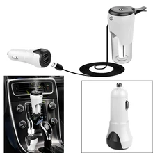 Universal Vehicle Car Humidifier Air Purifier with Dual USB Car Charger auto Oxygen Bar suit Aromatherapy Mist Maker Fogger