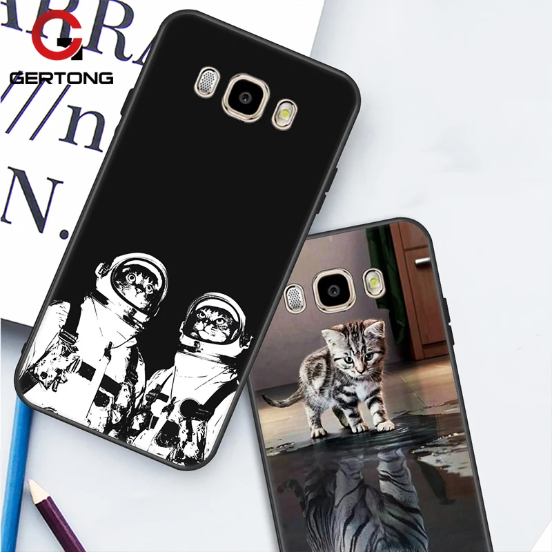

GerTong Matte Soft TPU Case For Samsung Galaxy S7 edge S8 S9 Plus S6 Pattern Shell For Samsung A3 A5 A7 A8 J3 J5 J7 2017 Note 8