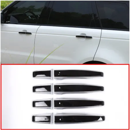 

8pcs Car Door Handle Trims For Land Rover Discovery Sport LR5 Range Rover Sport Evoque Vogue LR405 RRSport Replacement Parts LHD