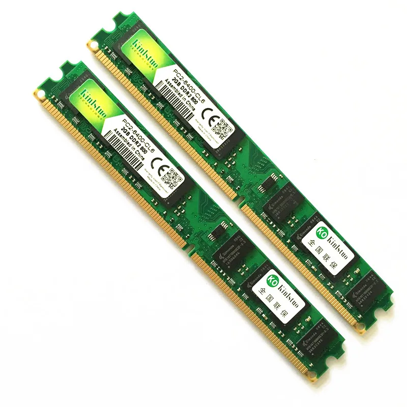 Kinlstuo 2017 4 Гб (2шт * 2 Гб) DDR2 800 МГц для настольных ПК ОЗУ Память DIMM|ddr2 800mhz|4gb ddr2 800mhzddr2 4gb