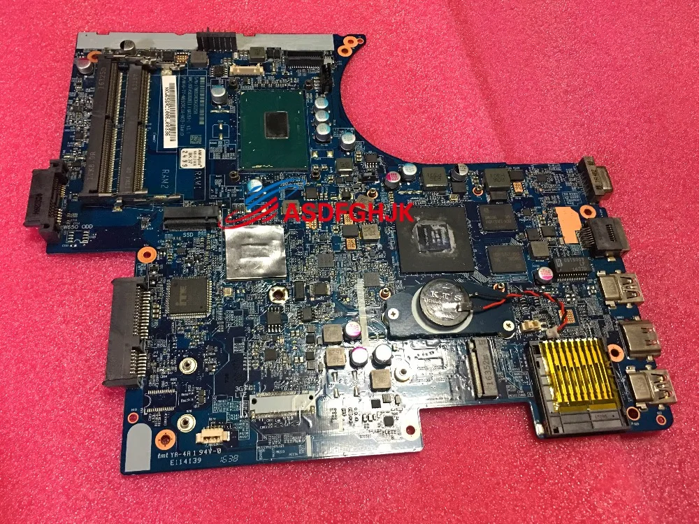 incredible  Original FOR CLEVO W650RB W650RC W650RC1 W650RN LAPTOP MOTHERBOARD 6-77-W650RC1A-N03-7A W650RNMB-0D