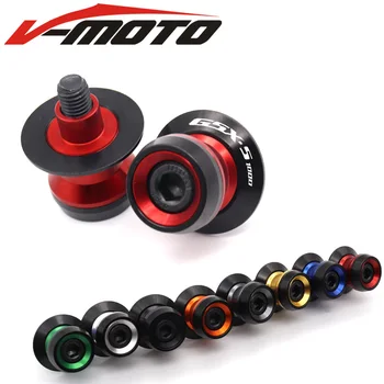 

2019 Motorcycle Accessories CNC Aluminum M8 Swingarm Spools Slider Stand Screw For Suzuki GSX-S1000/F/ABS GSX1000 2015-2016