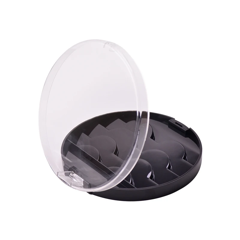 

New Black False Eyelash Storage Box Makeup Cosmetic Without Mirror Case Organizer Beauty Cosmetics Tool 5pcs/lot
