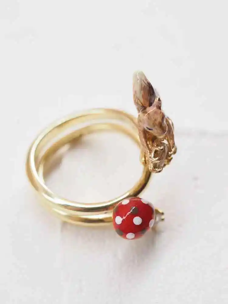 CSxjd Новинка эмалированная глазурь прекрасный цветок белка ожерелье регулируемое кольцо серьги и браслет женские ювелирные изделия