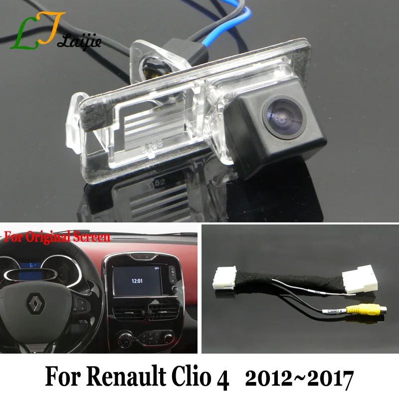 Laijie Car Backup font b Camera b font With 24Pin Adapter Cable For Renault Clio 4