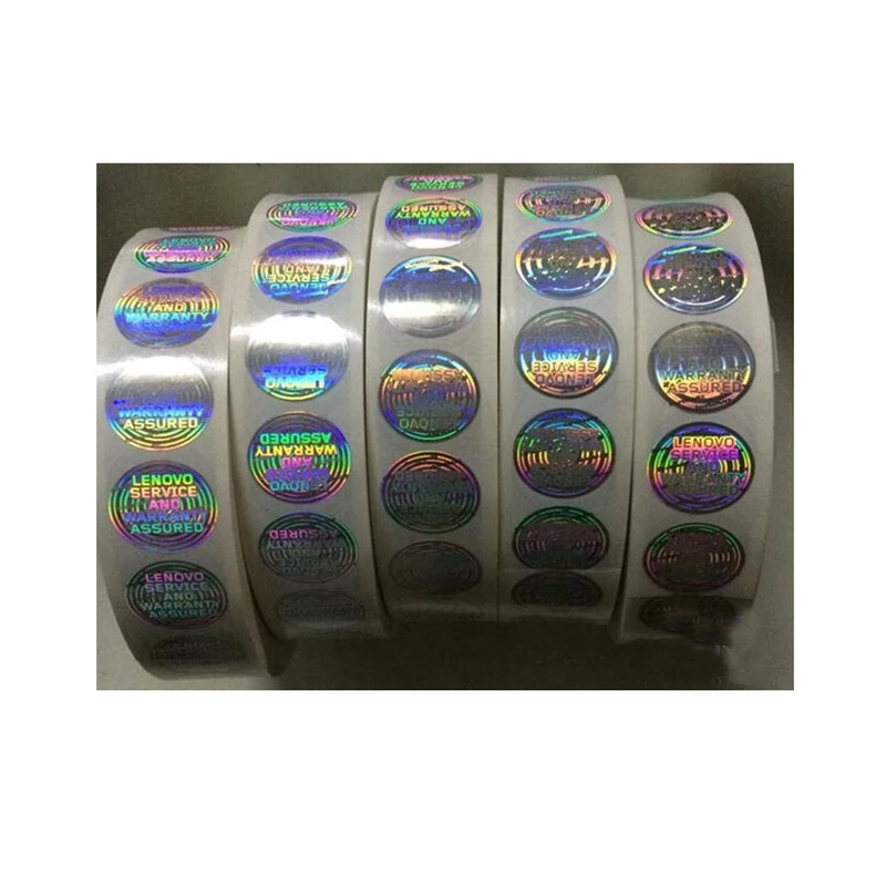 Coloured sticky labels roll