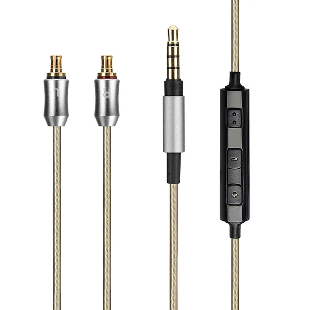 Кабель для наушников oka2scc DC jack разъем 3 5 мм провод с посеребренным покрытием OFC