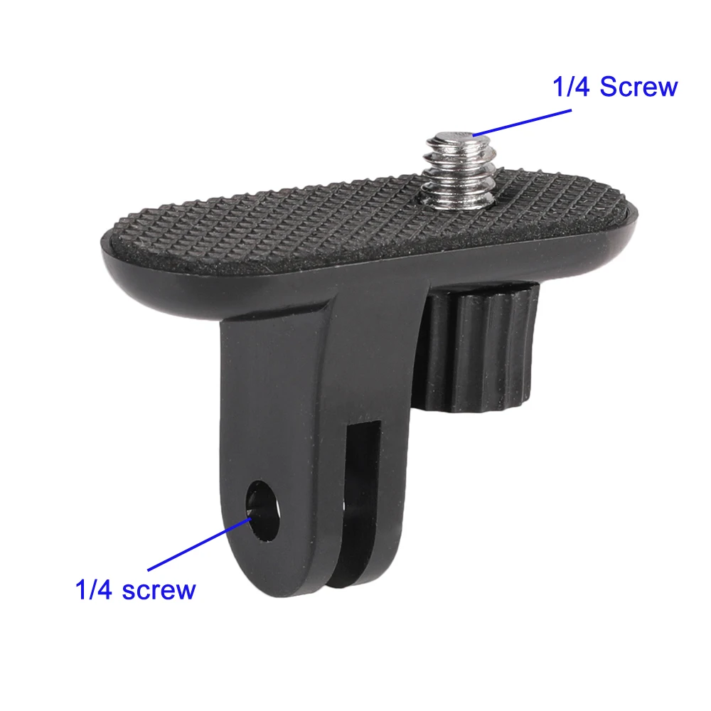 

Go pro Accessories 1/4 Tripod Converting Mount Adapter for SonyAEE Go pro 9 8 7 6 5 4 3+ 3 2 1 Selfie Stick Action Camera